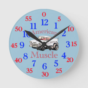 Easy read clock 55 chevy