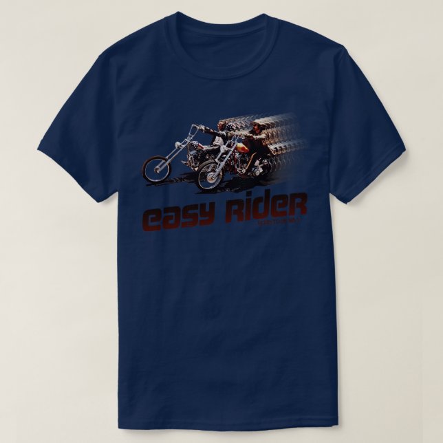 Easy Rider Born To Be Wild Speed Fade T-Shirt (Design Front)