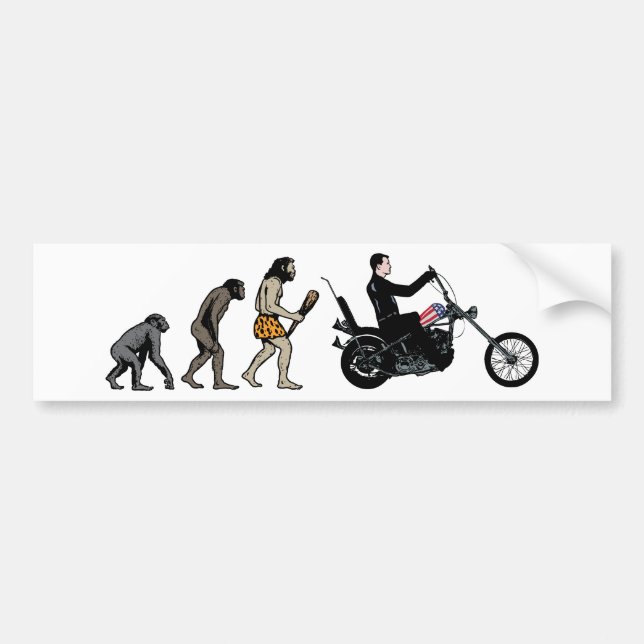 Easy Rider Bumper Sticker (Front)