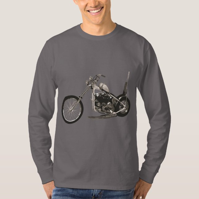 Easy Rider Harley Sportster Chopper T-Shirt (Front)