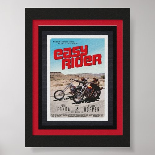 Easy Rider Poster  1960s Iconic Movie