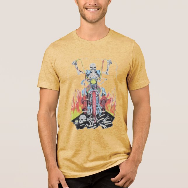 Easy Rider T-Shirt Tri-Blend Shirt (Front)