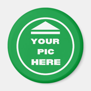 EASY! Round Magnet - Standard, 2¼ Inch - Custom