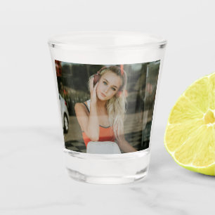 EASY! Shot Glass - Personalized - Add your Image