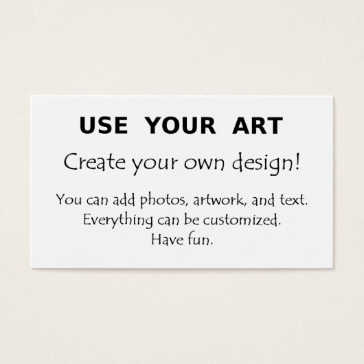 Easy template use my art photo logo design create (Front)