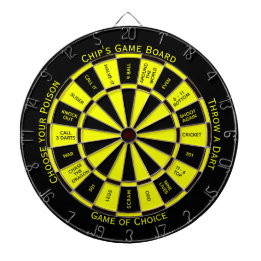 Easy Text Personal Bumble Bee Regulation Dart Board