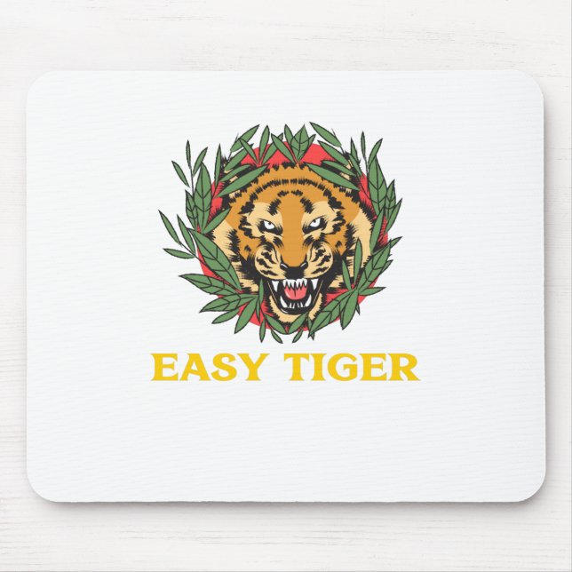 Easy Tiger Mouse Pad (Front)