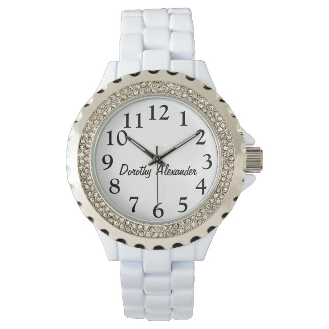 Easy to Read Women's Wrist Watch (Front)