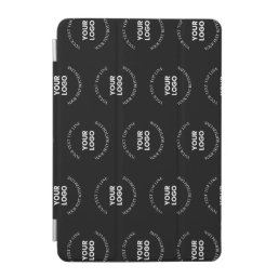 Easy to Replace Logo &amp; Editable Text Pattern iPad Mini Cover