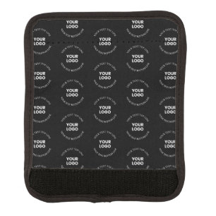 Easy to Replace Logo & Editable Text Pattern Luggage Handle Wrap