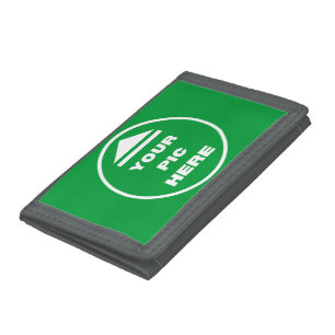 EASY! TriFold Nylon Wallet - Gray- Custom