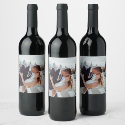 EASY  Wine Bottle Labels Personalized _ Add Image