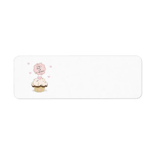Eat A Cupcake Label