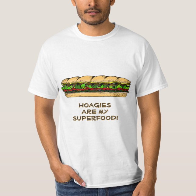 Eat a Hoagie Day  T-Shirt (Front)