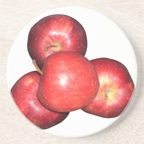 Eat an apple and go to bed drink coaster