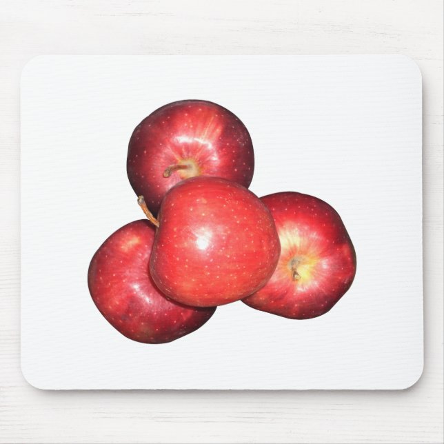 Eat an apple and go to bed mouse pad (Front)