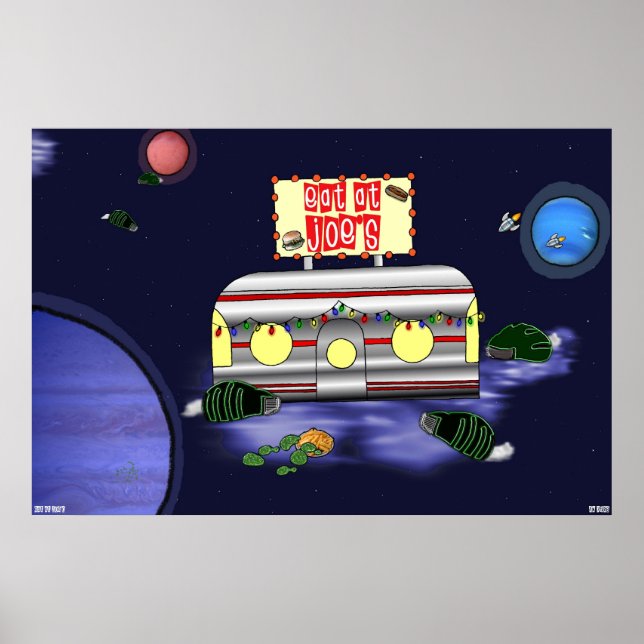 Eat at Joe's Poster (Front)