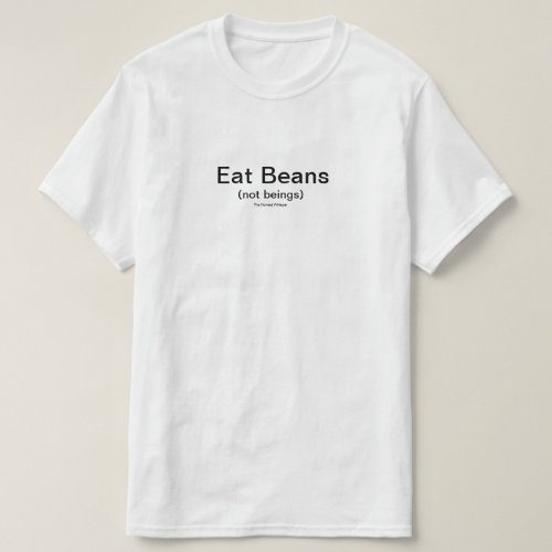 Eat Beans Shirt White