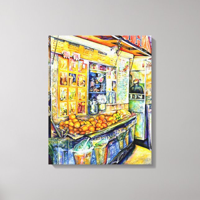 Eat Canvas Print (Front)