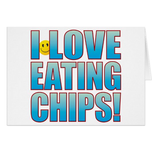 Eat Chips Life B Cards (Front Horizontal)