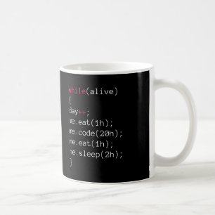 eat CODE eat sleep Coffee Mug