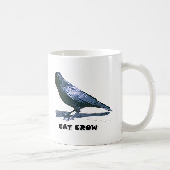 Eat Crow Coffee Mug (Right)