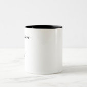 Eat, Don't Sleep, Code, Repeat. Funny Software Pro Two-Tone Coffee Mug (Center)