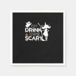 Eat Drink And Be Funny Scary Napkins