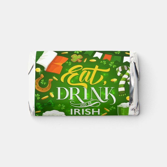 Eat Drink and Be Irish  Hershey®’s Assorted Miniat Hershey's Miniatures (Front)