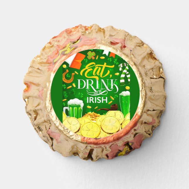 Eat Drink and Be Irish  Hershey's Candy Favors (Front)