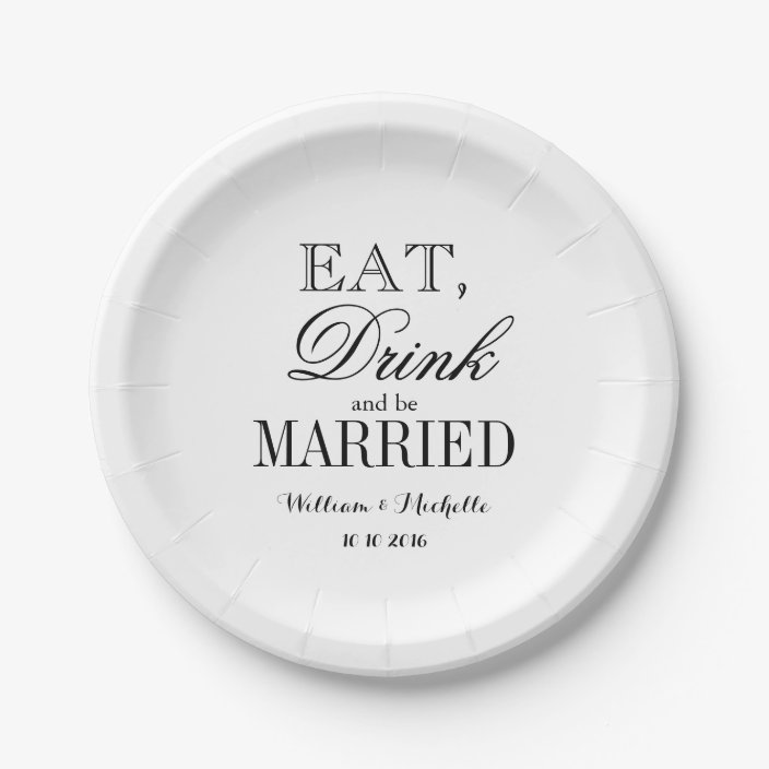 wedding plates