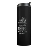 Eat Drink and Be Marry Thermal Tumbler (Rotated Left)