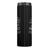 Eat Drink and Be Marry Thermal Tumbler (Back)