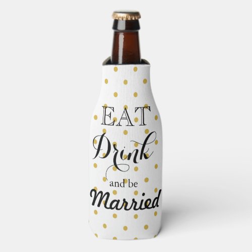 Eat Drink and be Merry Bottle Cooler