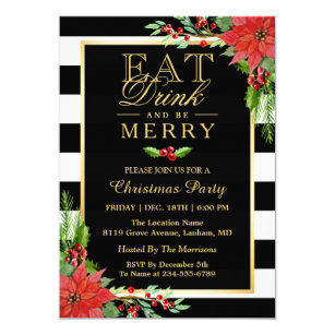 Merry Christmas Party Invitation 1