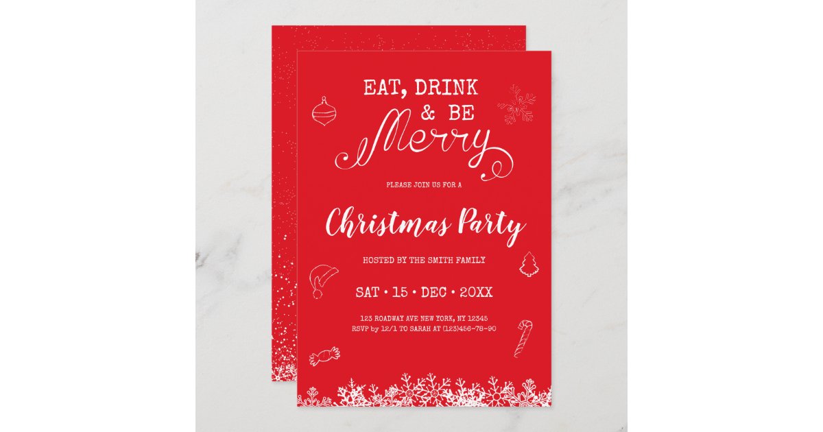 eat-drink-and-be-merry-christmas-party-invitation-zazzle