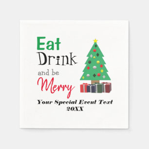 Eat, Drink, and be Merry Napkins