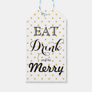 Custom Christmas Tumbler - Eat Drink & Be Merry - Great Gift! – Sunny Box