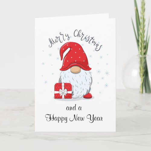 EAT DRINK AND BE MERRY THIS CHRISTMAS NEIGHBORS HOLIDAY CARD