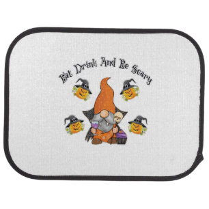 Eat Drink And Be Scary Basic Casual Car Floor Mat