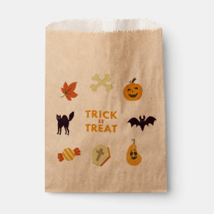 EAT Drink and be Scary Halloween Favor Bag