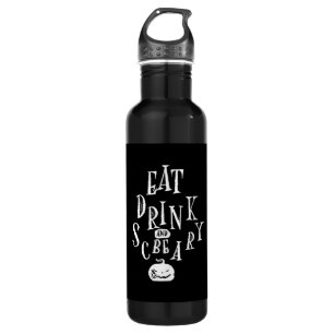 Eat Drink And Be Scary Halloween Funny Stainless Steel Water Bottle