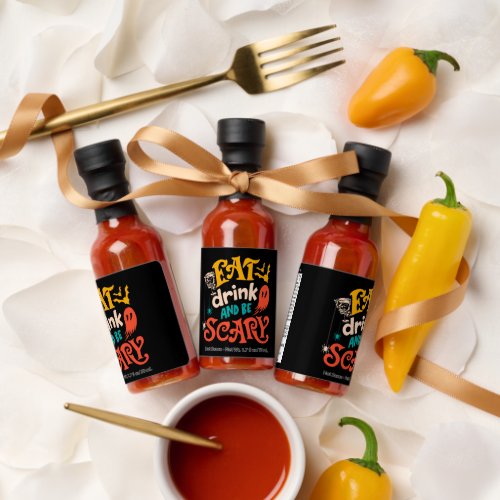 eat drink and be scary Halloween Hot Sauces