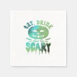Eat Drink And Be Scary Halloween Light Napkins