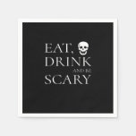 Eat Drink And Be Scary Halloween Party Novelty Sku Napkins
