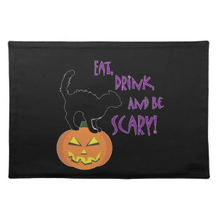 Eat, Drink, and be Scary! Placemat