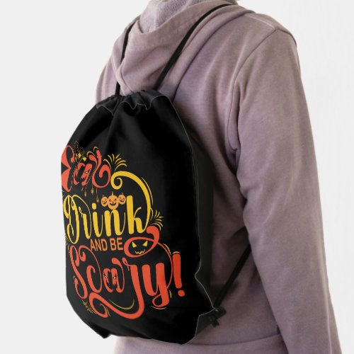 Eat Drink and be Scary T_Shirt Grocery Bag