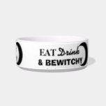 Eat, Drink, and Bewitchy Bowl<br><div class="desc">Eat,  Drink,  and Bewitchy Halloween pet bowl</div>