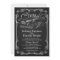 Eat Drink Be Married Chalkboard Wedding Invitation