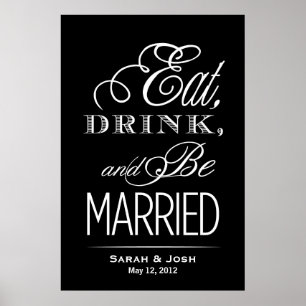 Eat, Drink, Be Married Poster